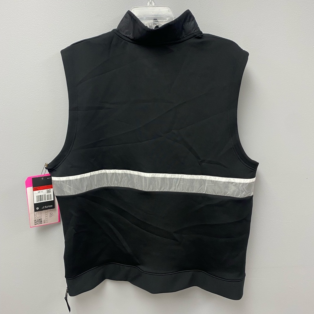 Nike Jordan Air Mens 1/2 Zip Vest Size Large Black CU1344-010 Size Large NWT - Picture 6 of 6